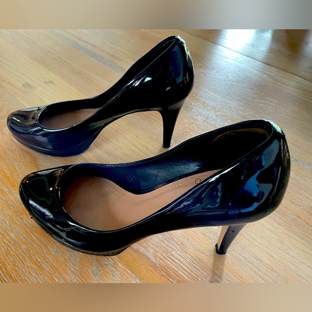 Vince Camuto Black Patent Heels